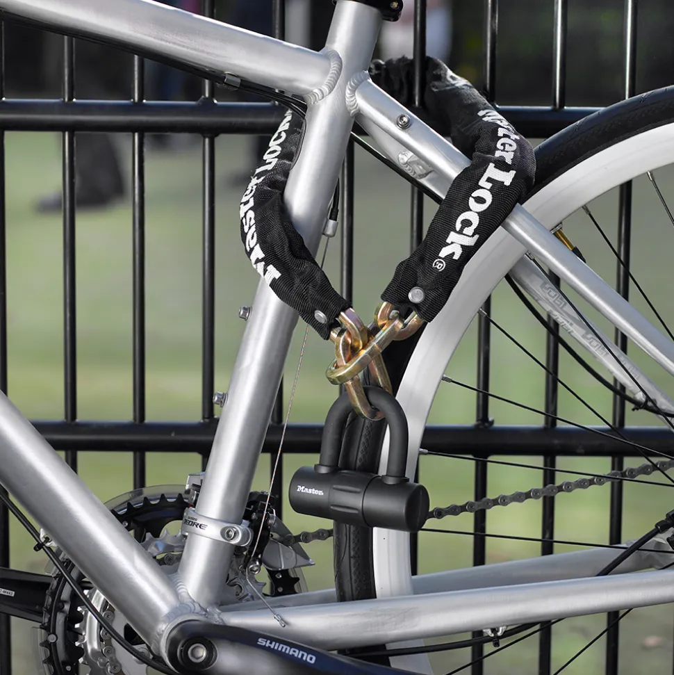 Hardened Steel Chain with Mini U-Lock