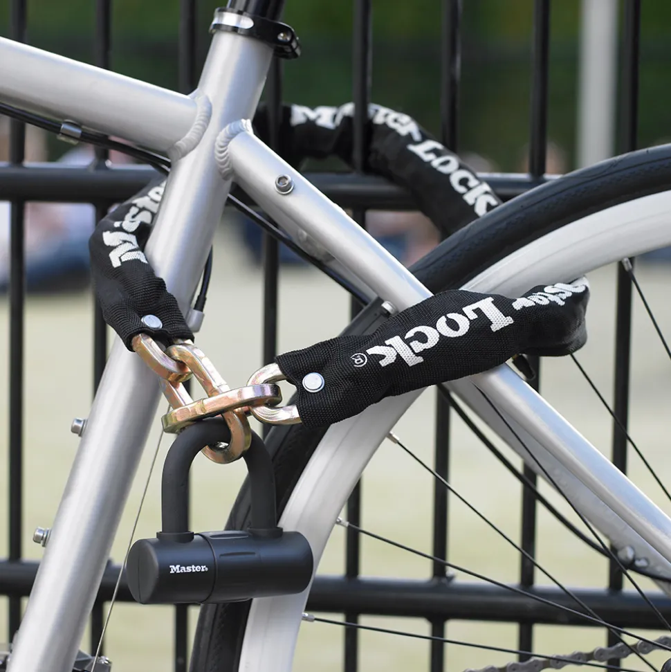 Hardened Steel Chain with Mini U-Lock