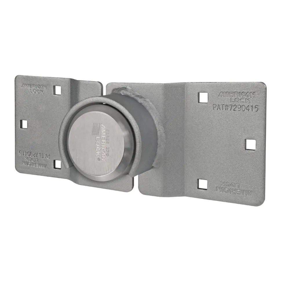 Hasp with Hidden Shackle Padlock