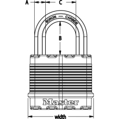 Laminated Padlock