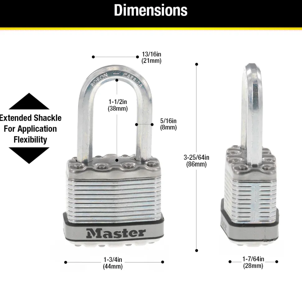 Laminated Padlock
