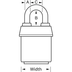 Laminated Padlock