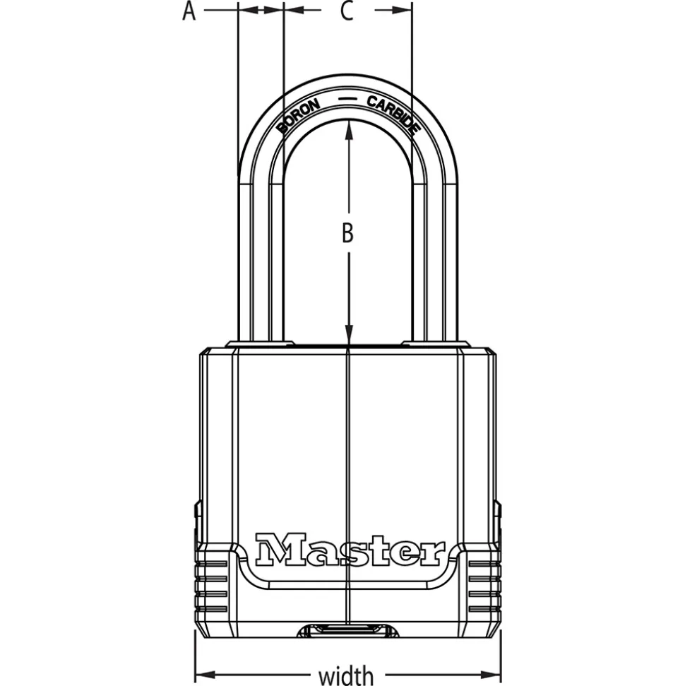 Laminated Padlock
