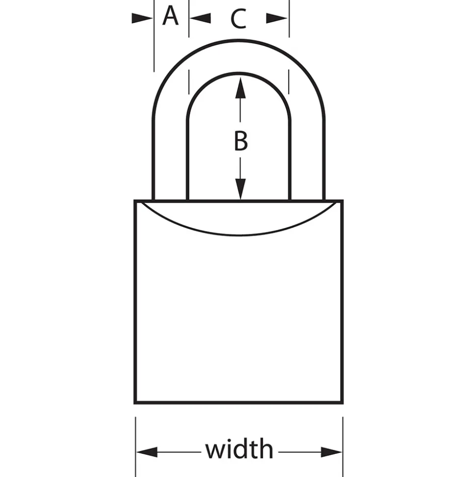 ProSeries® Solid Brass Lock