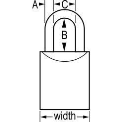 ProSeries® Solid Brass Lock