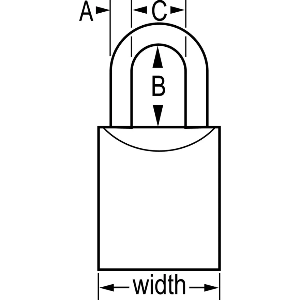 ProSeries® Solid Brass Lock