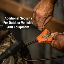 Python™ Adjustable Locking Cable 2-pk; Mossy Oak® Blaze™ Camouflage