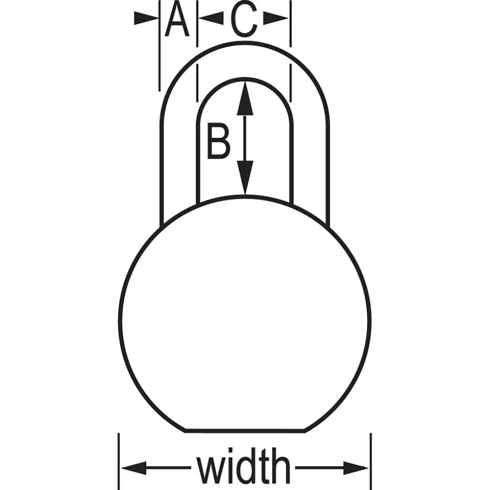 Solid Body Padlock