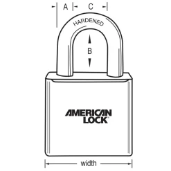 Solid Body Padlock