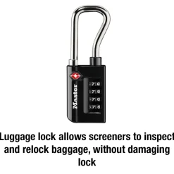 TSA-Approved Luggage Lock