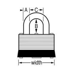 Warded Padlock